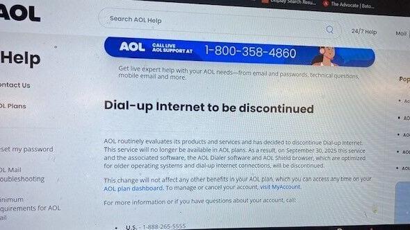Will Sutton: Screech. Beep. Boop. Buzz....You've got mail. But no more AOL noise